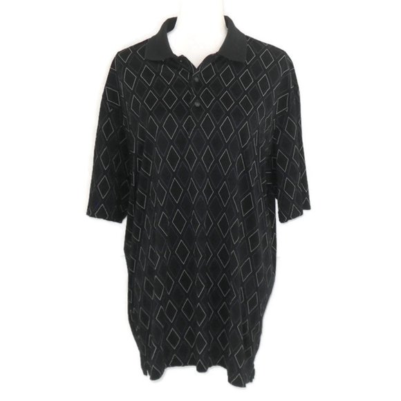 Austin Reed Blue Diamond Polo - Picture 6 of 6